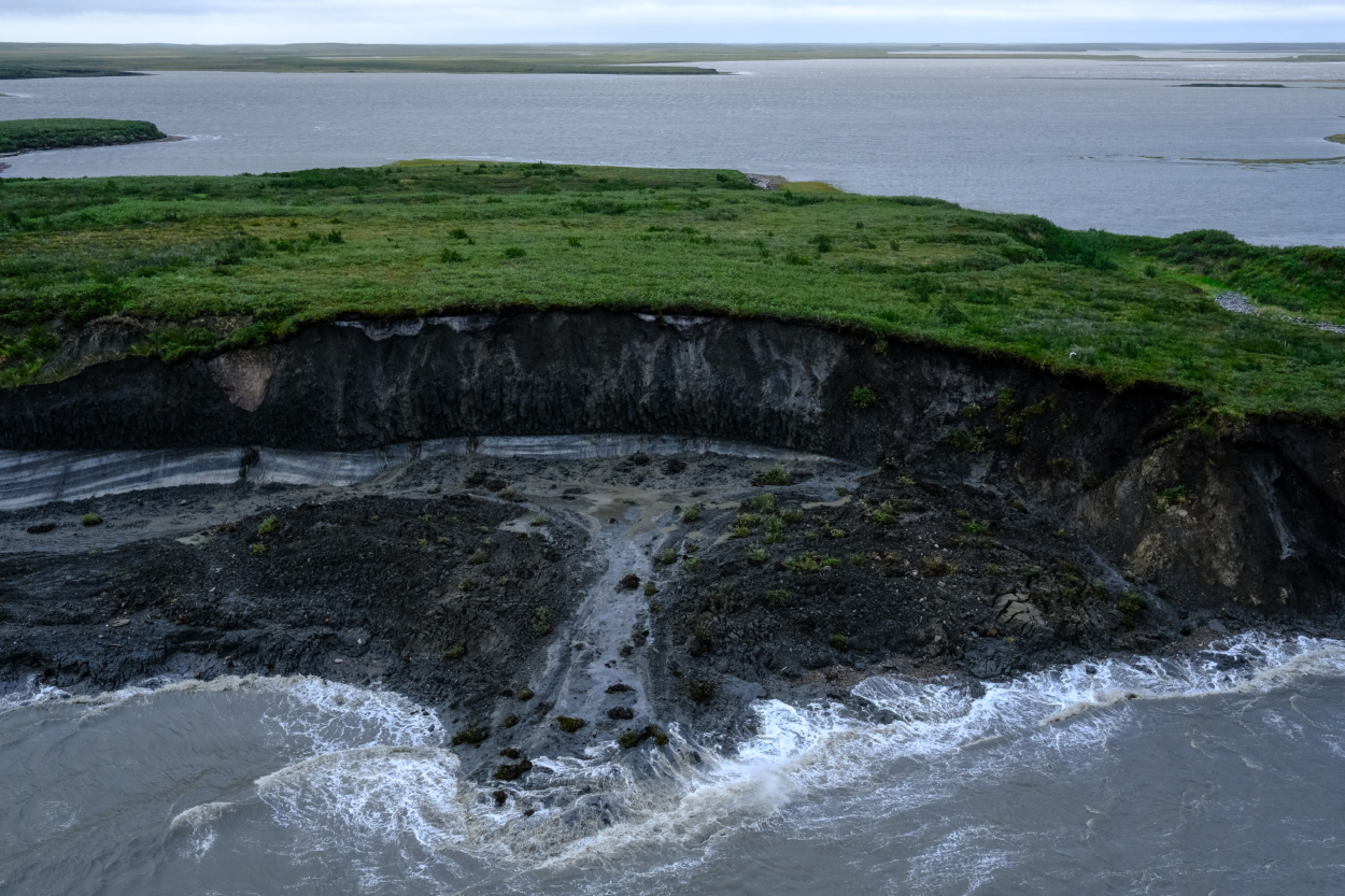 A Vanishing Land Coastal Erosion In Canadas Arctic True North Photo