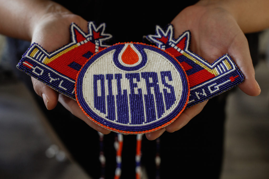 oilers indigenous logo